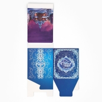 Подарочная коробкановогодняя складная с 3D эффектом &laquo;Сказка&raquo;, 11 х 11 х 13 см, Новый год