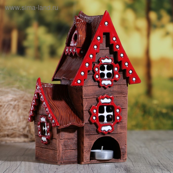 Аромалампа Домик &laquo;Варвара&raquo;, 22 см, ручная работа, микс