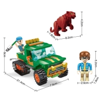 Конструктор &laquo;Джунгли. Укротители&raquo;, 204 детали