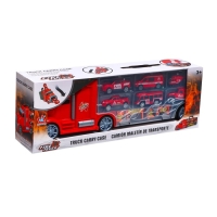 Грузовик &laquo;Перевозчик&raquo;, в комплекте 6 машин и дорожные знаки