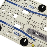 Конструктор деревянный &laquo;Бронемашина. Полиция&raquo;, 57 деталей
