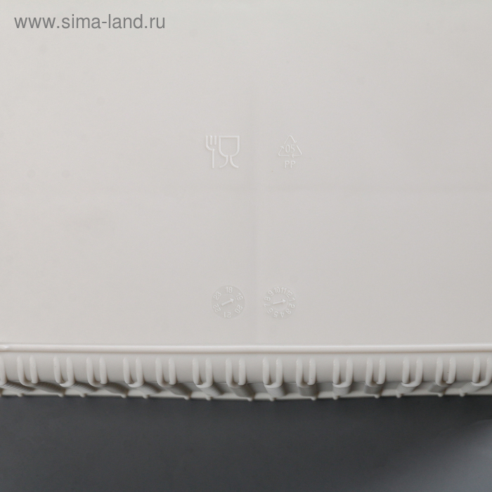 Органайзер &laquo;Вязание&raquo;, 5 секций, цвет белый ротанг