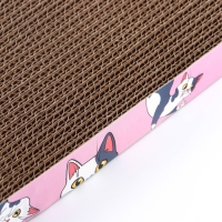 Когтеточка из картона с кошачьей мятой «Котик», 45 см х 20 см х 4,5 см Когтеточка из картона с кошачьей мятой «Котик», 45 см х 20 см х 4,5 см