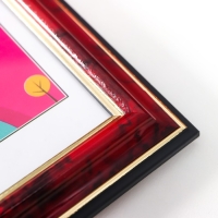 Фоторамка пластик "Офис 2" 10х15 см, яшма