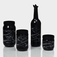 Бутылка стеклянная для соуса и масла «Марбл», 750 мл Бутылка стеклянная для соуса и масла «Марбл», 750 мл