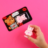 Мялка антистресс «Украл моё сердце», мишка, 5 х 4 см. Мялка антистресс «Украл моё сердце», мишка, 5 х 4 см.