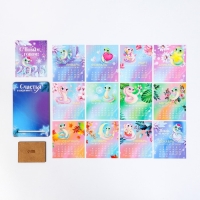 Календарь 2025 настольный на подставке дерево &laquo;Новый год: Снежная нежность&raquo; , 8х12