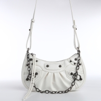 Сумка женская кросс-боди, на молнии, цвет белый Сумка женская кросс-боди, на молнии, цвет белый