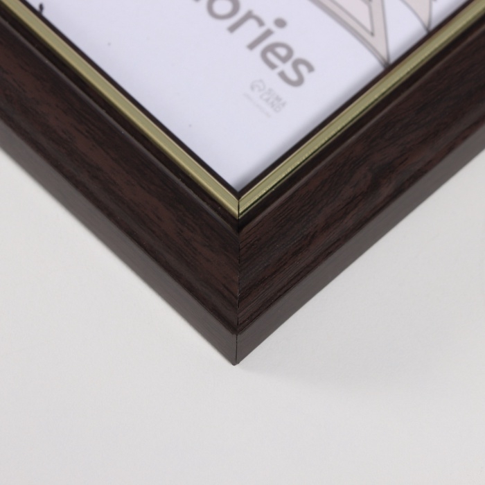 Фоторамка пластик "Пиксель" 10х15 см, венге