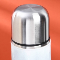 Термос &laquo;Лес&raquo; в кожзаме, MODE FORREST, 750 мл, время сохранения тепла 16-18 ч