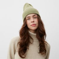 Шапка женская MINAKU, р-р 52-56, цвет хаки Шапка женская MINAKU, р-р 52-56, цвет хаки