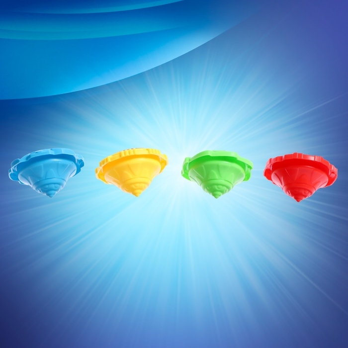 Набор волчков &laquo;Титан&raquo;, с устройством запуска