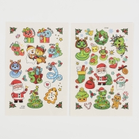 Новый год! Тату &laquo;Змея&raquo;, переводные татуировки &mdash; 55 шт., 2 листа