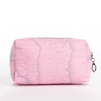 Косметичка на молнии, цвет розовый