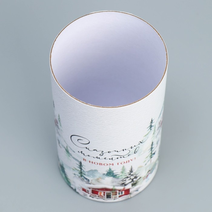 Коробка подарочная &laquo;Сказочных моментов в новом году&raquo;, 8 х 14.5 см, Новый год