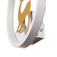 Бра 2510/1 LED 12Вт 3000К бело-золотой 40х12 см Бра 2510/1 LED 12Вт 3000К бело-золотой 40х12 см