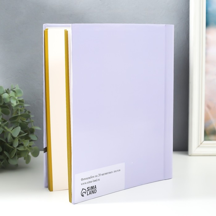 Фотоальбом магнитный 20 листов "Филин в наушниках - ух-х-х!" 29х24х2 см