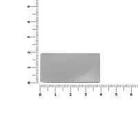 Значок Sanga Matto, серебристый глянцевый Значок Sanga Matto, серебристый глянцевый