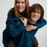 Джемпер оверсайз унисекс Stated в сумке, синий (морская волна), размер S/M Джемпер оверсайз унисекс Stated в сумке, синий (морская волна), размер S/M