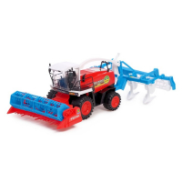 Трактор инерционный &laquo;Комбайн&raquo;, с прицепом, цвет МИКС