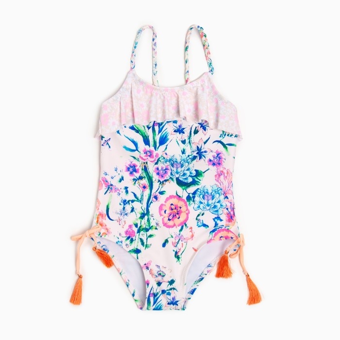 Купальник слитный детский MINAKU с декором, рост 140-146
