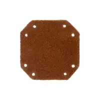 Лейбл кожаный Beta Kikar, M, горчичный Лейбл кожаный Beta Kikar, M, горчичный