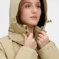 Куртка-парка унисекс Sfera, бежевая, размер M