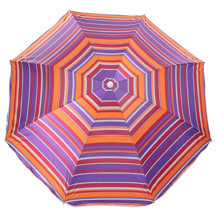 Зонт пляжный Maclay «Модерн», с серебристым покрытием, d=150 cм, h=170 см, МИКС Зонт пляжный Maclay «Модерн», с серебристым покрытием, d=150 cм, h=170 см, МИКС