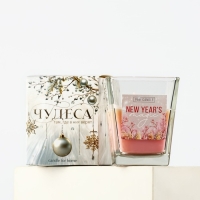 Свеча новогодняя «Новогодняя магия», на Новый год, аромат мед+грейпфрут, 6,8 х 8 см Свеча новогодняя «Новогодняя магия», на Новый год, аромат мед+грейпфрут, 6,8 х 8 см