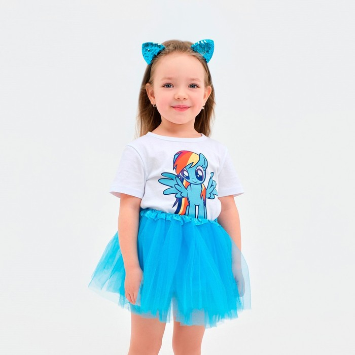 Юбка для девочки с ободком «Радуга Дэш», My Little Pony Юбка для девочки с ободком «Радуга Дэш», My Little Pony