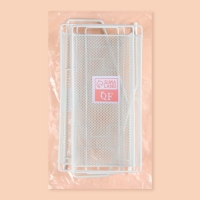 Органайзер для хранения косметических средств/принадлежностей, двухуровневый, 31 &times; 32 &times; 16.5 см, цвет белый