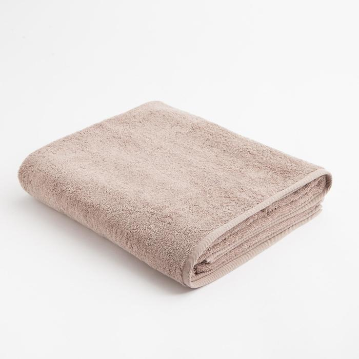 Полотенце махровое "Этель" Organic Stone 100х150 см, 100% хлопок, 420гр/м2