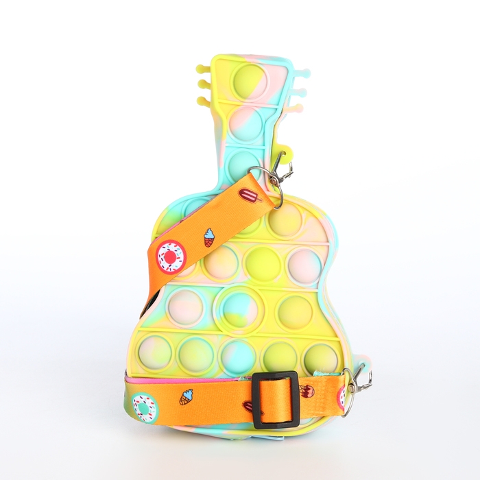 Сумка детская для девочки на молнии &laquo;Выбражулька&raquo;, pop it, цвет разноцветный