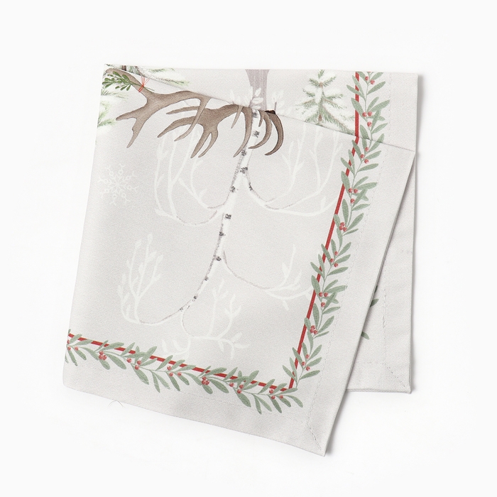 Набор салфеток Этель Новогоднее чудо" 40х40 см, 4 шт. 100% хл, саржа 190гр/м2