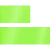 Лента сатиновая Satin 35 XXL, зеленый неон, 210 см