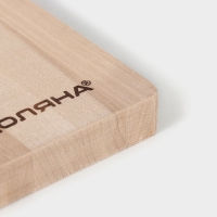 Доска разделочная Доляна &laquo;Классика&raquo;, 30&times;20&times;1,8 см, массив берёзы