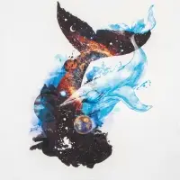 Футболка женская &laquo;Гиганты Вселенной&raquo;, белая, размер M