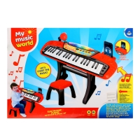 Синтезатор напольный &laquo;Композитор&raquo;, звуковые, световые эффекты, с микрофоном