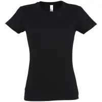 Футболка женская Imperial women 190 черная, размер S