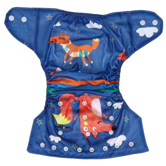 Трусики-подгузник, многоразовый &laquo;Лисичка&raquo;, Крошка Я
