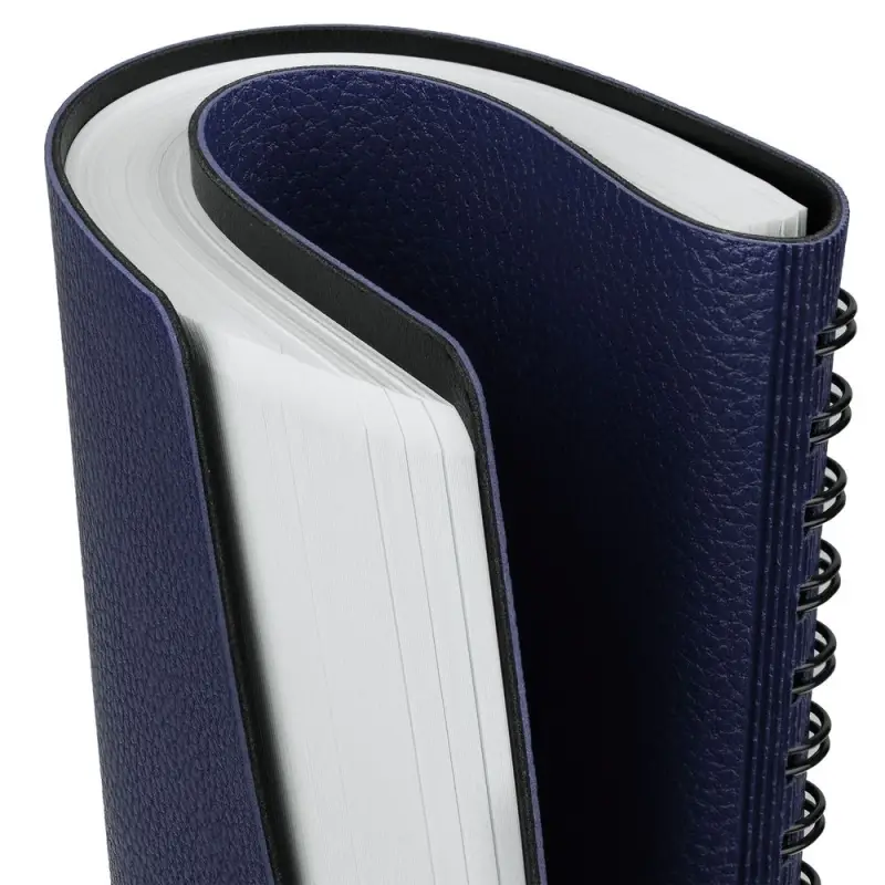 Ежедневник Strep Front на заказ, недатированный, темно-синий