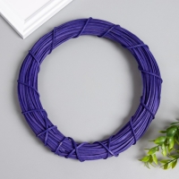 Кольцо ротанг для изготовления ловца снов "Фиолетовый" d=20 см Кольцо ротанг для изготовления ловца снов "Фиолетовый" d=20 см