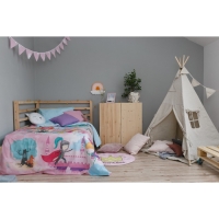 Постельное бельё Этель &laquo;История милой принцессы&raquo;, 1.5-сп., 143 &times; 215 см, 150 &times; 214 см, 50 &times; 70 см, бязь