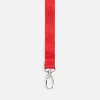 Лента для бейджа Pin, красная