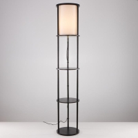 Торшер "Практик" Е27 40Вт черный 29х29х159 см