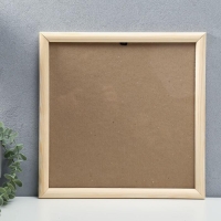 Фоторамка 30х30 см белое дерево № 5 Фоторамка 30х30 см белое дерево № 5