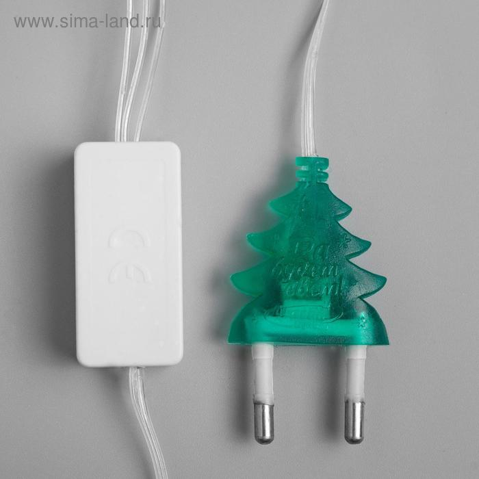 Гирлянда «Нить» 2 м с насадками «Снежинка матовая», IP20, прозрачная нить, 36 LED, свечение мульти (RG/RB), мигание, 220 В Гирлянда «Нить» 2 м с насадками «Снежинка матовая», IP20, прозрачная нить, 36 LED, свечение мульти (RG/RB), мигание, 220 В