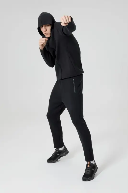 Куртка с капюшоном унисекс Begi, черная, размер S