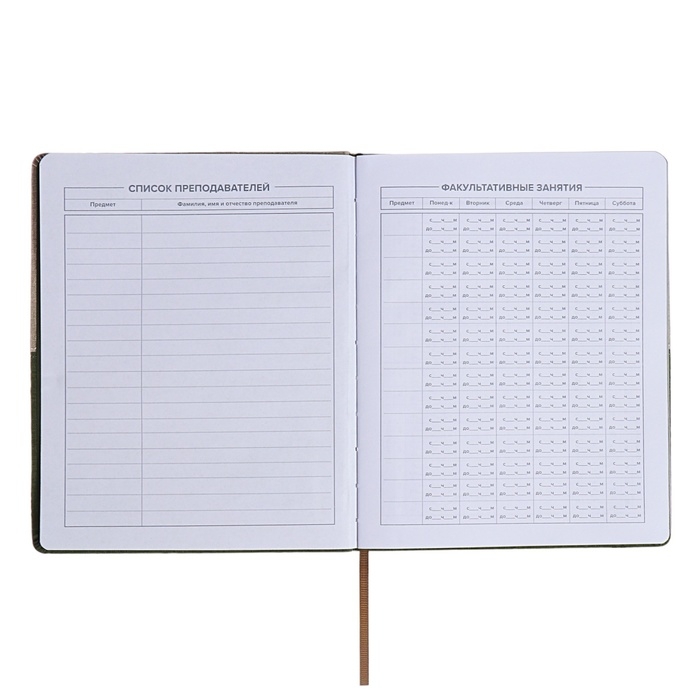 Дневник школьный для 1-11 классов, 50/50 %, твёрдая обложка с поролоном, искусственная кожа, шелкография, ляссе, универсальная шпаргалка, 48 листов, блок 80г/м2
