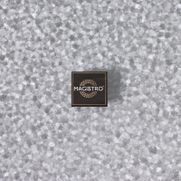 Тарелка стеклянная десертная Magistro &laquo;Нофис&raquo;, d=19,5 см, цвет серый